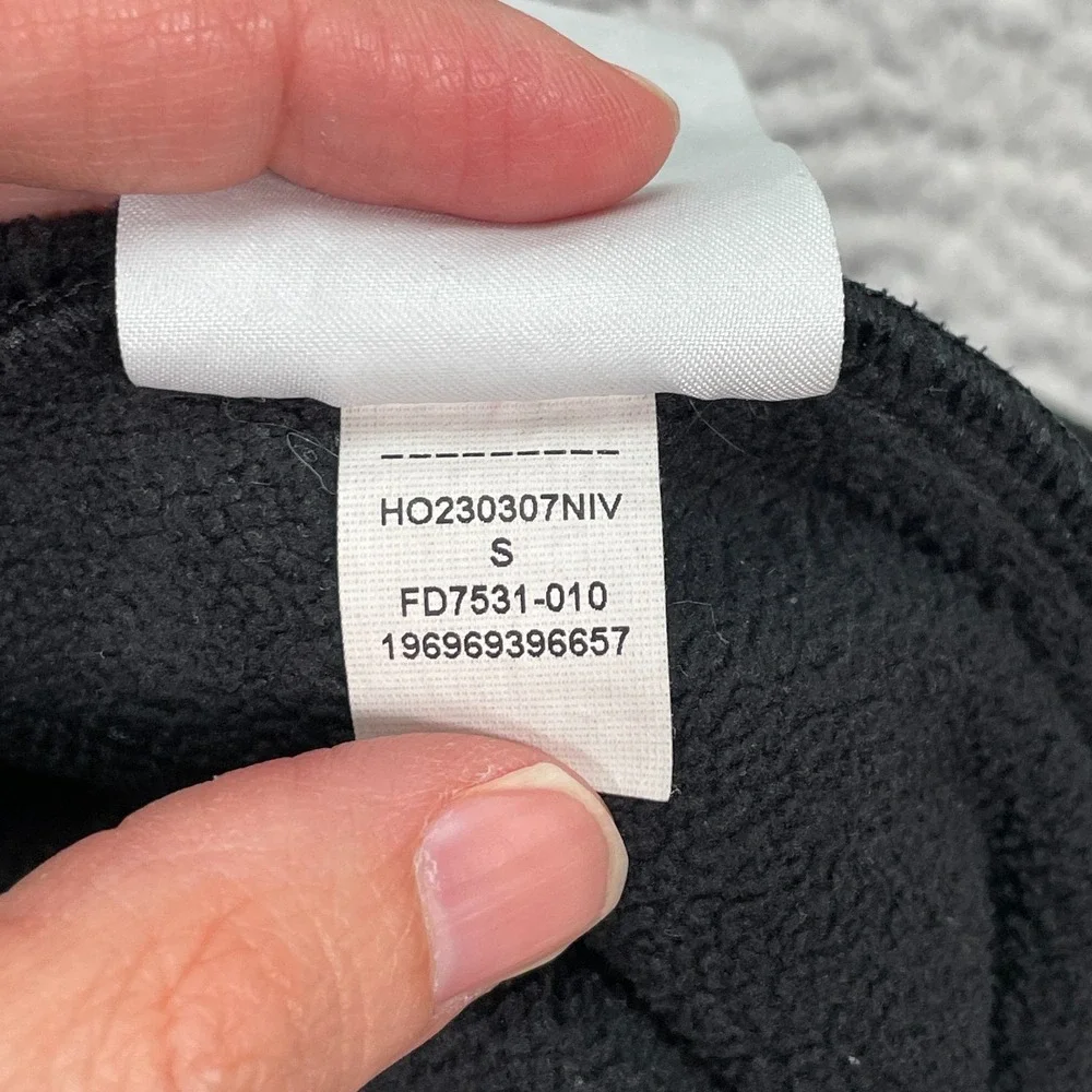 Jordan Essentials Men Fleece Trousers Size Small 30x28 FD7531-010 Black